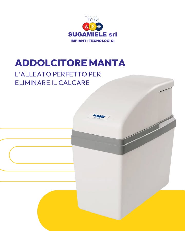 Acqua dolce, vita più dolce!
Scopri l’addolcitore Manta: l’alleato perfetto per