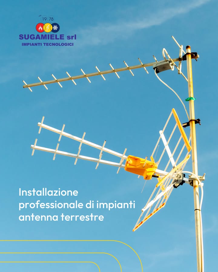 Con l’installazione professionale di impianti antenna terrestre, porti in casa