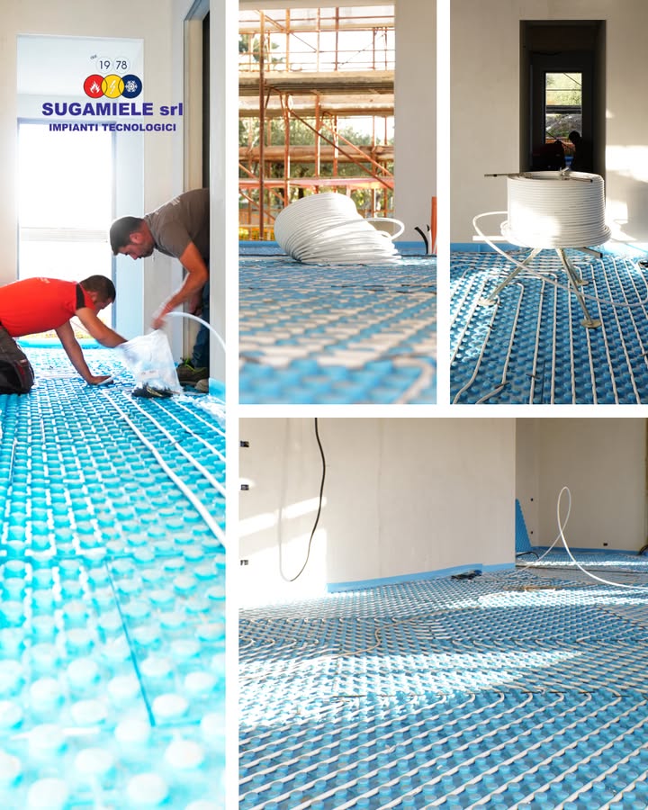 🏠 Comfort invisibile, efficienza garantita.
Gli impianti a pavimento firmati Sugamiele