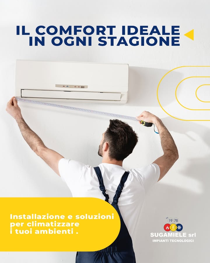 ❄️ Il comfort ideale per ogni stagione.
A luglio il caldo